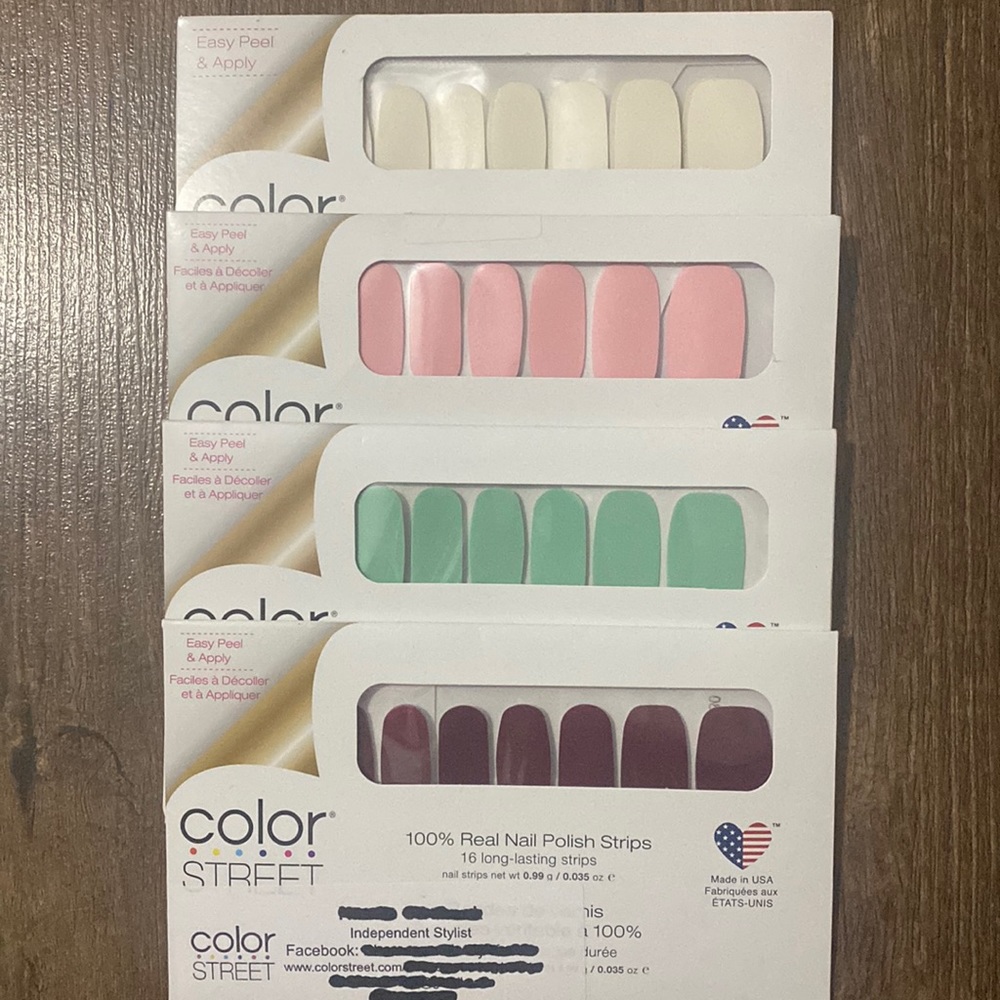 Color street bundle with retired set!!!